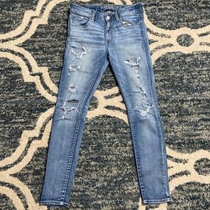 American Eagle Super Super Stretch Jeggings- Size 8